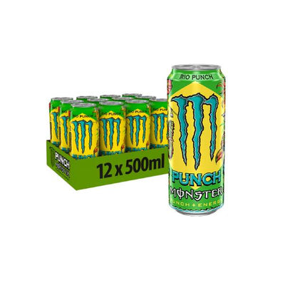 0.5L MONSTER RIO PUNCH PAKET (12 komada)