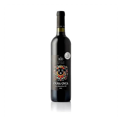 0.75L CRNA OVCA KABERNE FRAN 2024 100 ŽENA