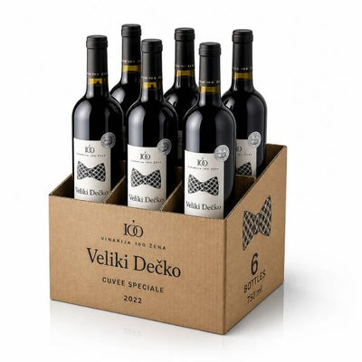 0.75l VELIKI DEČKO KUVE 2022 SELEKCIJA 100 ŽENA PAKET (6 komada)