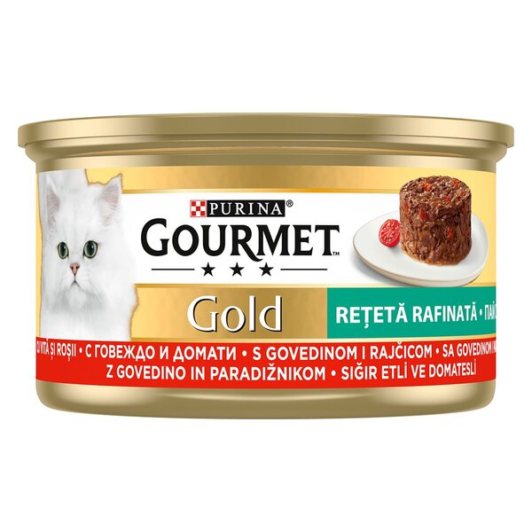 85G GOURMET GOLD SAVORY CAKE GOVEDINA*