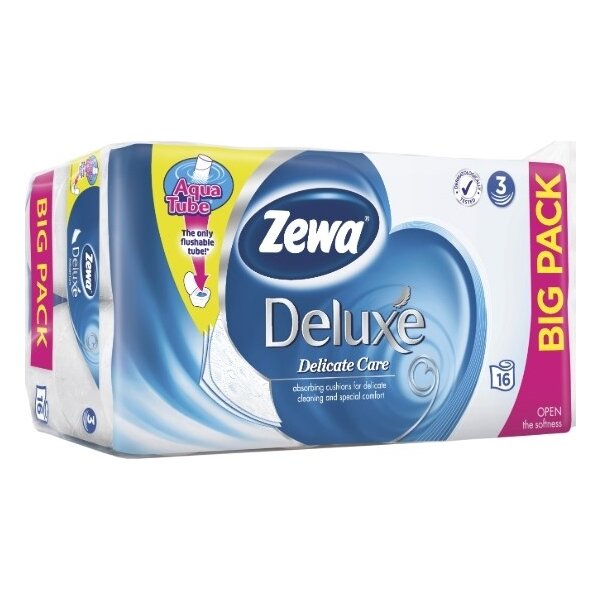 TOALET PAPIR ZEWA PURE WHITE 3SLOJA 16KOM*