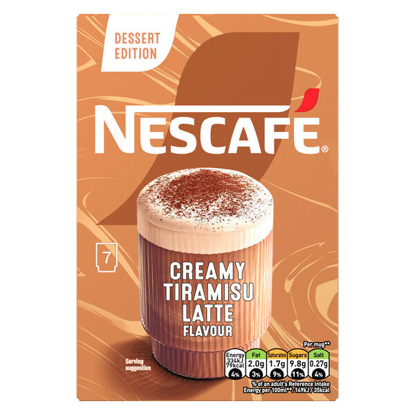 260G NESCAFE CREAMY TIRAMISU LATTE*