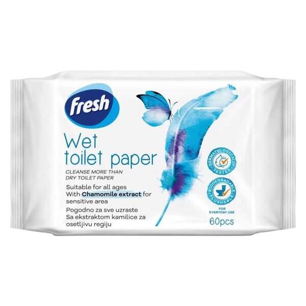 60/1 FRESH VLAŽNI TOALET PAPIR*