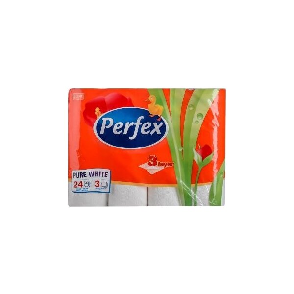 TOALET PAPIR PERFEX 3SLOJA 24KOM*