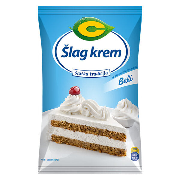 500G ŠLAG KREM BELI C*