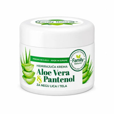 100ML FAMILY  NATURAL ALOE VERA & PANTENOL HIDRIRAJUĆA KREMA