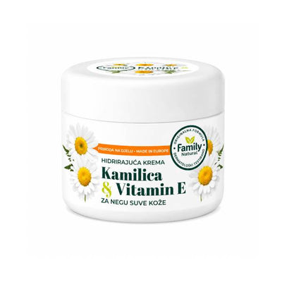 100ML FAMILY  NATURAL KAMILICA & VITAMIN E HIDRIRAJUĆA KREMA