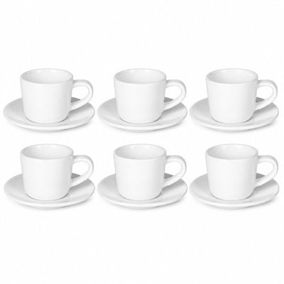 100ML LUXIA MILL MINI ŠOLJA SA TACNOM ZA ESPRESSO PAKET (6 komada)
