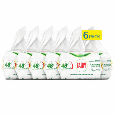 100/1 FAIRY VLAŽNE MARAMICE JABUKA PAKET (6 komada)