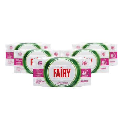 100/1 FAIRY VLAŽNE MARAMICE LILY PAKET (6 komada)