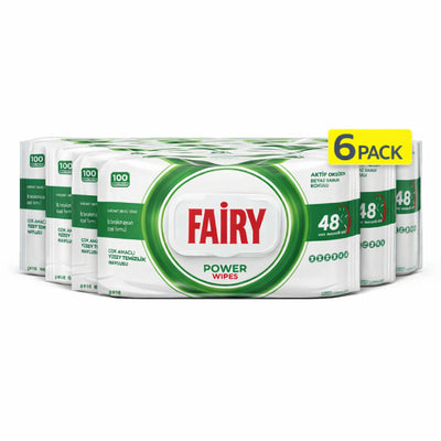 100/1 FAIRY VLAŽNE MARAMICE LIMUN PAKET(6 komada)