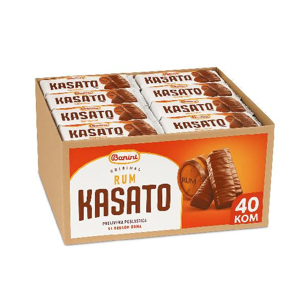 120G RUM KASATO Paket (40 Komada)