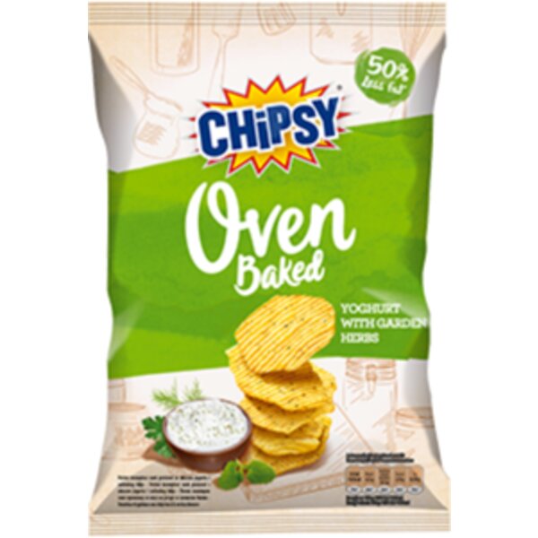 125G CHIPSY OVEN YOGHURT & HERBS*