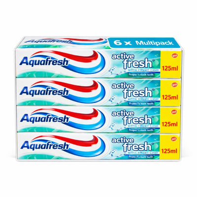 125ML AQF PASTA ZA ZUBE ACTIVE FRESH PAKET (6 komada)