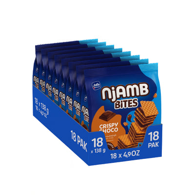 150G JAFFA NJAMB CRISPY CHOCO Paket (18 Komada)