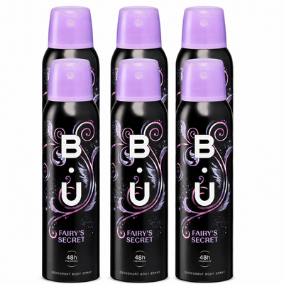 150ML BU DEO FAIRY SECRET PAKET (6 komada)