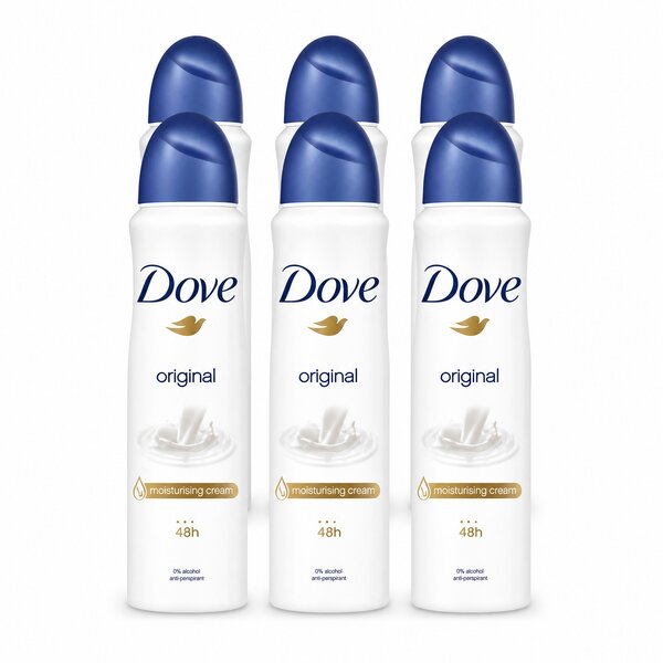 150ML DOVE DEO ORIGINAL PAKET (6 komada)