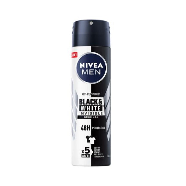 150ML NIVEA DEO BLACK&WHITE ORIGINAL W