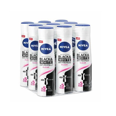 150ML NIVEA DEO B&W WOMEN PAKET (6 komada)