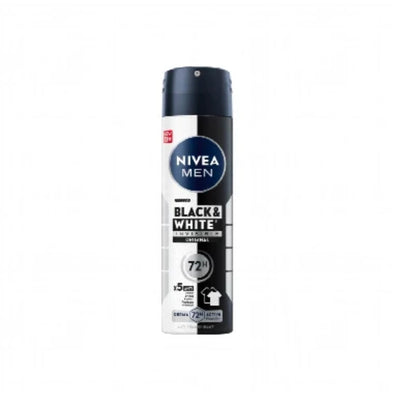150ML NIVEA MEN DEO INVIS B&W