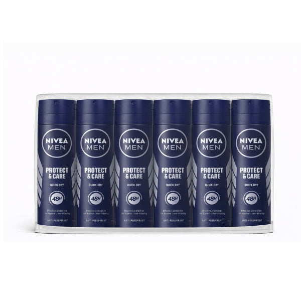 150ML NIVEA MEN DEO PROTECT&CARE PAKET (6 komada)