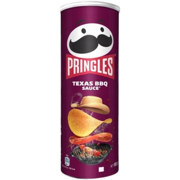 165G PRINGLES ČIPS TEXAS BARBECUE SAUCE*