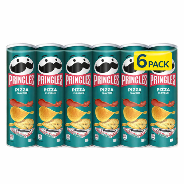 165G PRINGLES POTATO CHIPS PIZZA PAKET (6 komada)