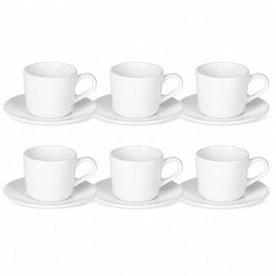 180ML LUXIA MILL ŠOLJA SA TACNOM PAKET (6 komada)