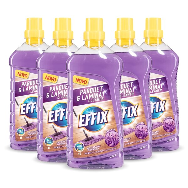 1L LAVANDA EFFIX ČIŠĆENJE PARKET & LAMINATA PAKET (5 komada)