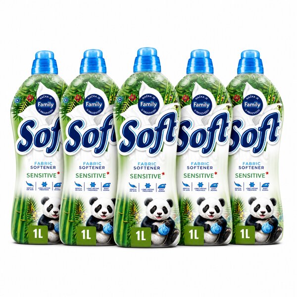 1L SOFT OMEKŠIVAČ SENSITIVE PAKET (5 komada)