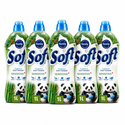 1L SOFT OMEKŠIVAČ SENSITIVE PAKET (5 komada)