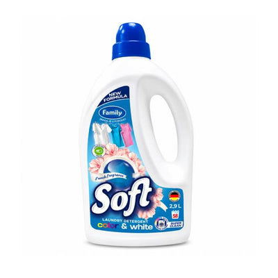 2.9L SOFT TEČNI DETERDŽENT ZA VEŠ COLOR & WHITE