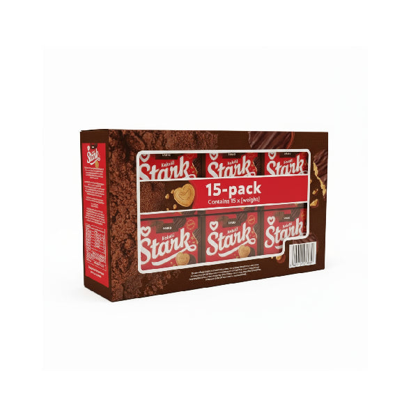 220G STARK KEKSICI KAKAO PRELI Paket (15 Komada)
