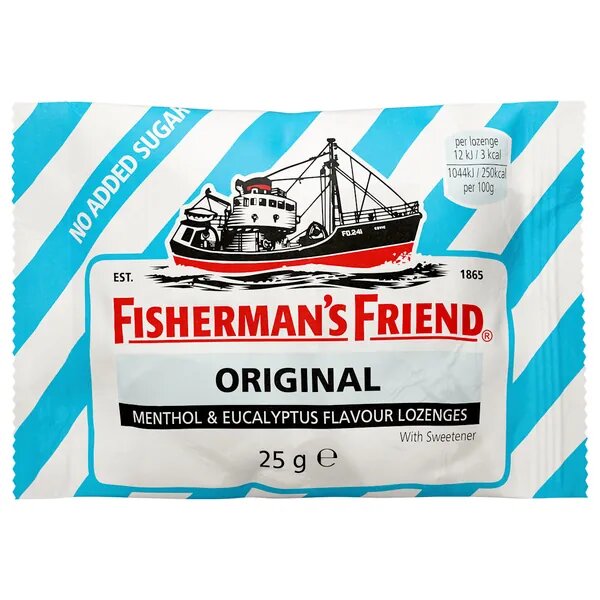 25G FISHERMAN'S FRIEND-EUCALYPTUS*