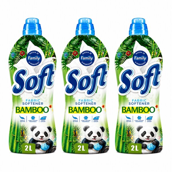 2L SOFT OMEKŠIVAČ BAMBO PAKET (3 komada)