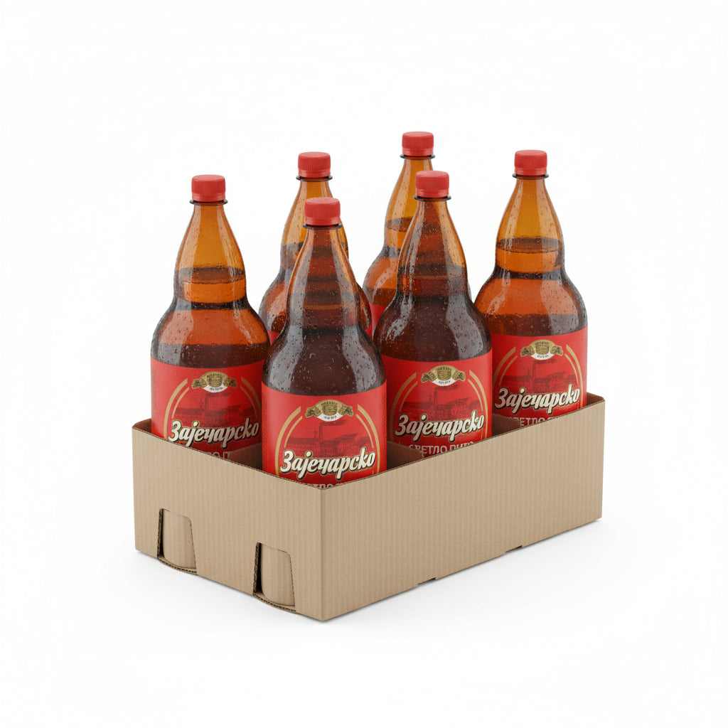 2L ZAJECARSKO PIVO SVETLO PET (6 Flaša)