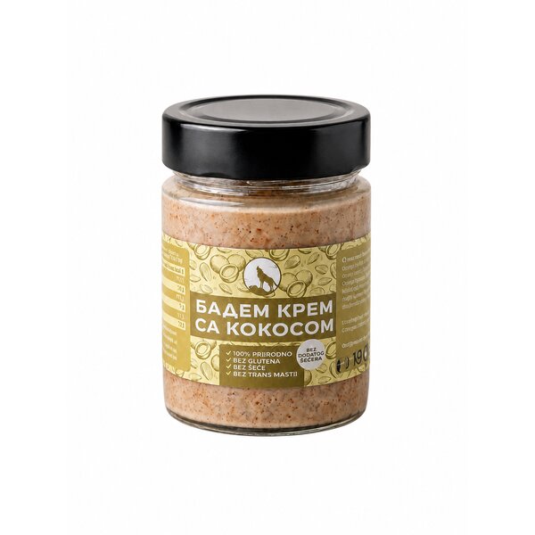 300G BADEM KREM SA KOKOSOM  ZDRAVO KOD RUSA