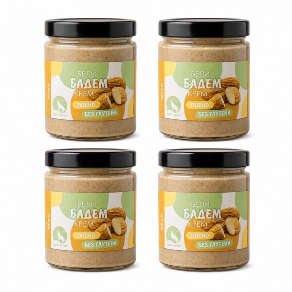 300G BADEM BELI KREM ZDRAVO KOD RUSA PAKET (4 komada)