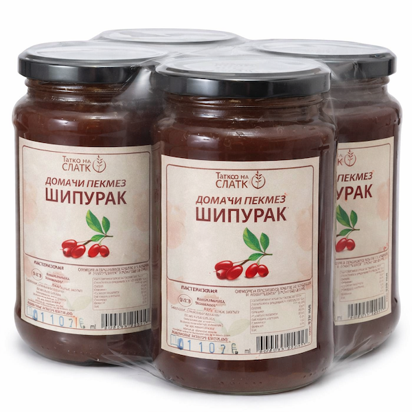 370ML DOMAĆI PEKMEZ OD ŠIPURKA TATKO NA SLATKO Paket (4 komada)
