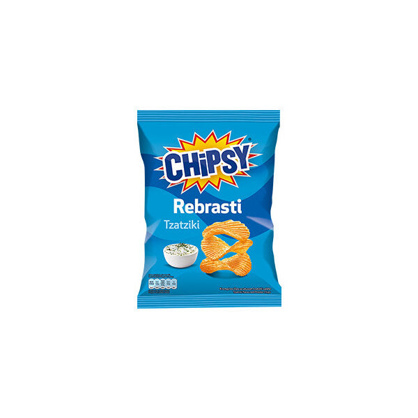 60G CHIPSY ČIPS REBRASTI TZATZIKI*