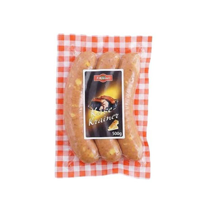 500G AUSTRIJSKA KOBASICA SA SIROM KRAINER