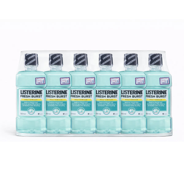 500ML LISTERINE FRESH BURST  PAKET (6 komada)