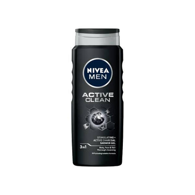 500ML NIVEA GEL MEN ACTIVE CLEAN