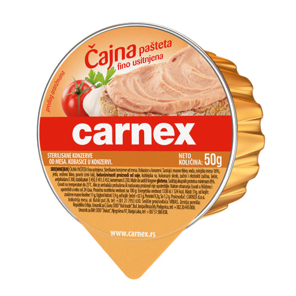 50G CARNEX PASTETA CAJNA 