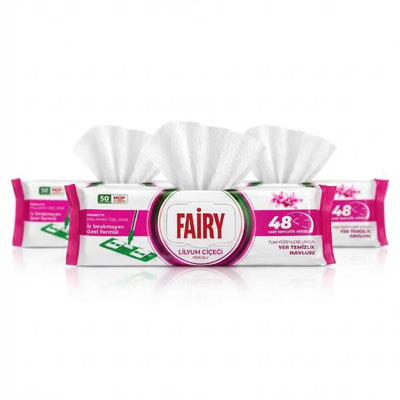 50/1 FAIRY MARAMICE ZA ČIŠĆENJE PODA LILY PAKET (3 komada)
