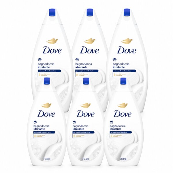 750ML DOVE KUPKA ORIGINAL PAKET (6 komada)