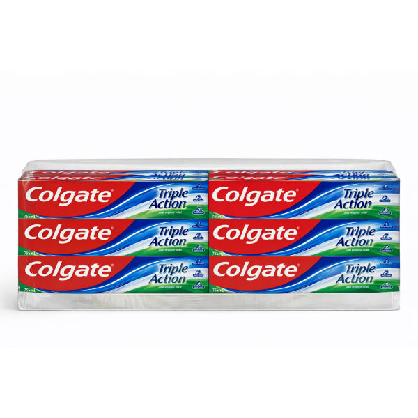 75ML COLGATE TRIPLE ACTION PAKET (6 komada)