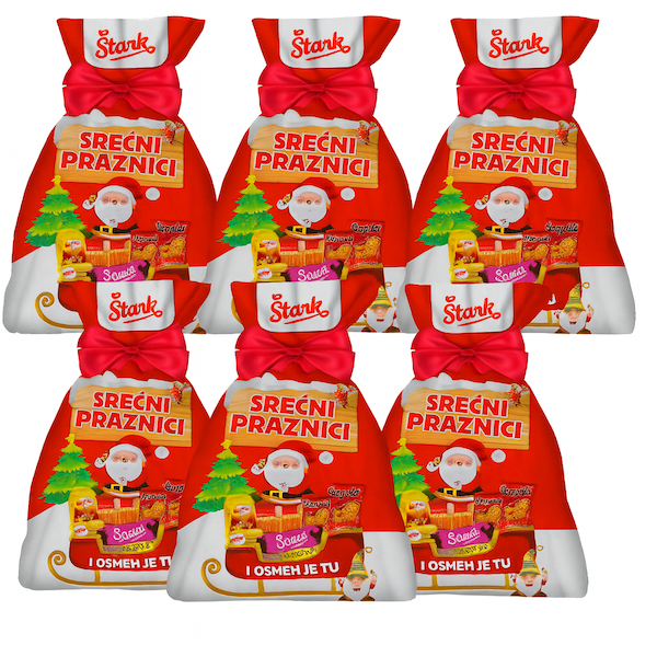 835G ŠTARK NOVOGODIŠNJI PAKETIĆ (5 KOMADA)
