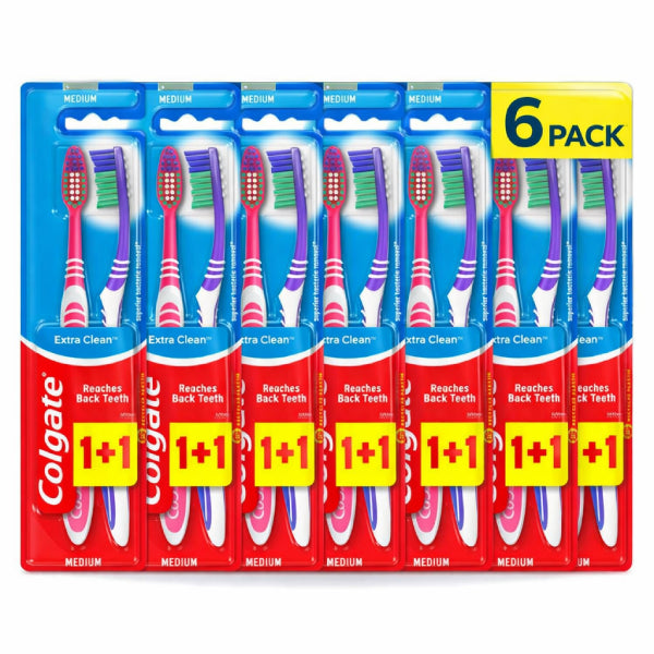 COLGATE ČETKICA EXTRA CL. 1+1 PAKET(6 komada)