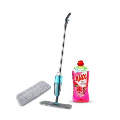 DŽOGER SPRAY, KRPA I AJAX MORNING ROSE 1L PAKET